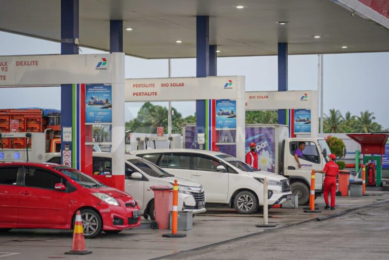 Ilustrasi SPBU Pertamina