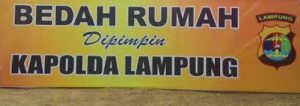 Berani Yaa.. ada dugaan Mark up di Pembangunan Rumah Polda Lampung