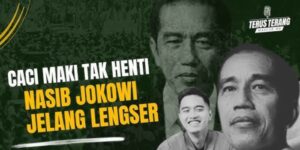 Caci Maki Tak Henti, Nasib Jokowi Jelang Lengser
