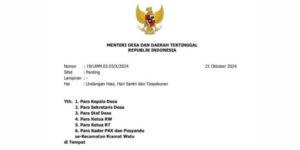 Tolong Yaa….; Menteri Yandri Susanto, Gunakan Anggaran Kementerian Untuk Acara Pemerintah, bukan Acara Pribadi