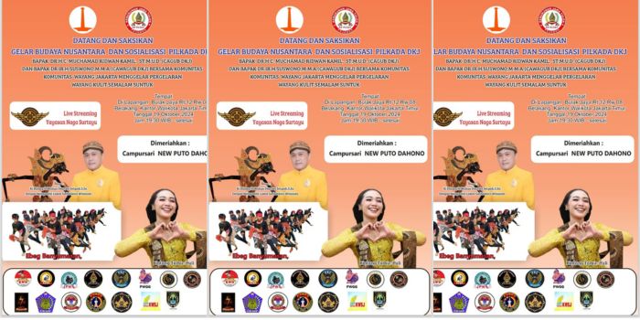 Gelar Wayang Kulit Semalam Suntuk, Komunitas Kejawen Siap Menangkan Mas Suswono di Pilkada Jakarta 2024