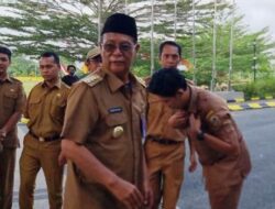 Sahbirin Noor Hadiri Apel ASN Usai Dikabarkan Diburu KPK