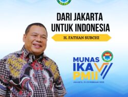 Anggota BPK Fathan Subchi Siap Pimpin  PB IKA PMII