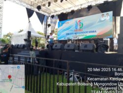Bupati Bolmut Sirajudin Sampaikan Program Strategis Di Bolmut Expo 2025