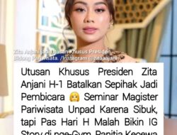 Nicho: Zita Anjani Batal Hadir di Unpad dan Lebih Nge-gym, Kelakuan Anak Zulhas Bisa Sulut Kemarahan Publik