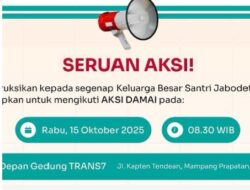 Pengurus PWI-LS Sesalkan Aksi Santri Geruduk Kantor Trans7