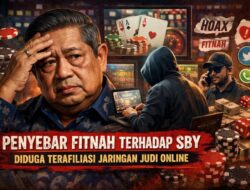 Penyebar Fitnah terhadap SBY Diduga Terafiliasi Jaringan Judi Online