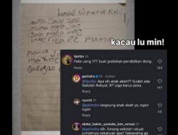 Ditanya Gratiskan Pendidikan, Akun Medsos Gerindra Sebut Anak Abah