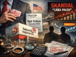 Skandal “Laba Palsu” PT Telkom Indonesia Tbk, Rp5 Triliun Transaksi Fiktif