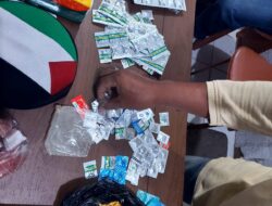 Respons Cepat Layanan 110, Polisi Amankan Pelaku Penjual Obat Terlarang,tTramadol Berkedok Toko Ikan Hias