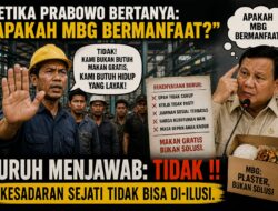 Ketika Buruh Menjawab : Tidak! Pada MBG Itu Bentuk Kesadaran Sejati Yang Tidak Bisa Diilusi