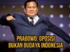 Tanpa Oposisi, Rezim Dinilai Berpotensi Terjebak Korupsi dan Penyalahgunaan Kekuasaan