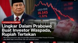 Bloomberg Soroti Lingkaran Prabowo, Investor Dinilai Resah Hadapi Ketidakpastian Kebijakan