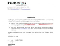 Indikator Bantah Beredarnya Klaim Survei Juli 2026, Tegaskan Tak Pernah Mempublikasikan Hasil Nasional