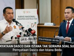 Pernyataan Dasco dan Istana Tak Seirama Soal Hasil Survei