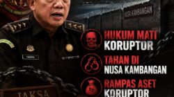 FORMASI Minta Eks Jampidsus Dihukum Seumur Hidup dan Ditahan di Nusakambangan