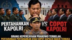 Pemerhati Politik: Orang Kepercayaan Prabowo Terbelah, Pertarungan Pertahankan atau Copot Kapolri Makin Terbuka