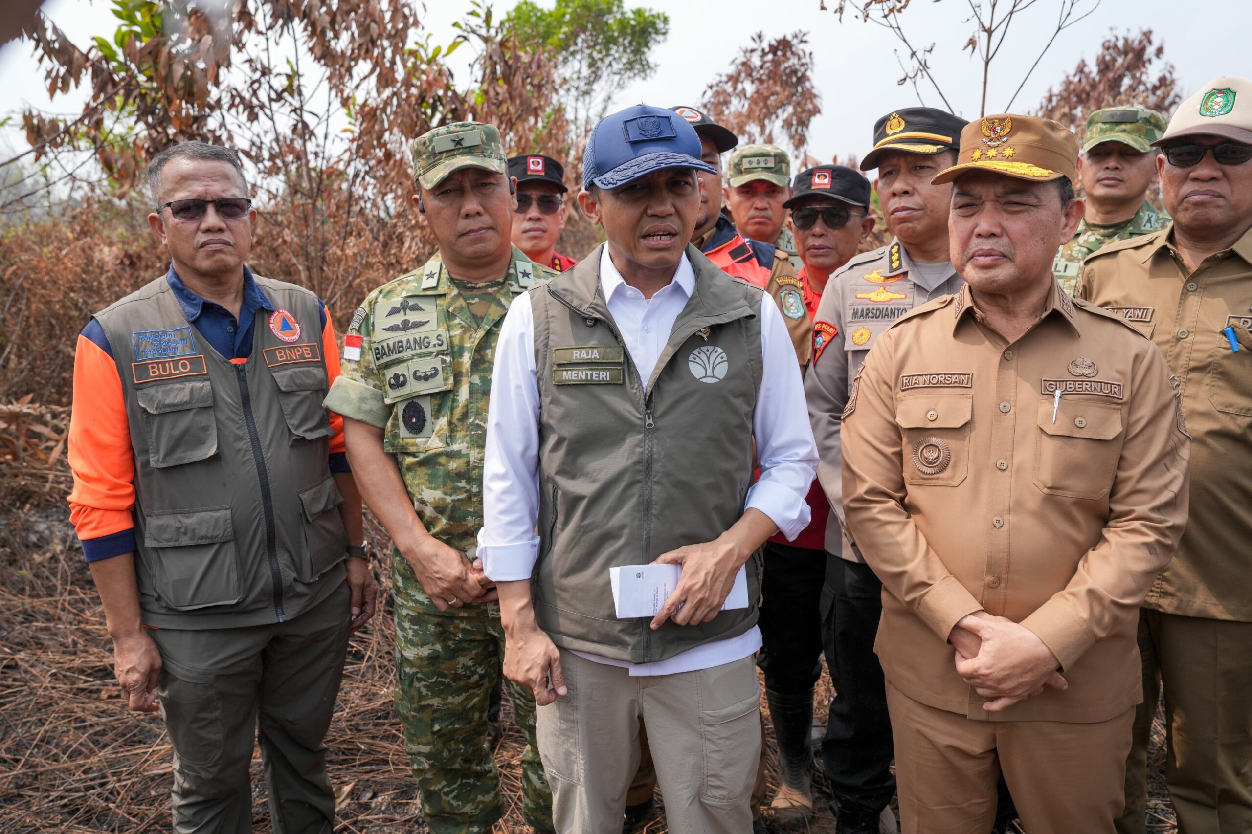 Menteri Kehutanan (Menhut) Raja Antoni