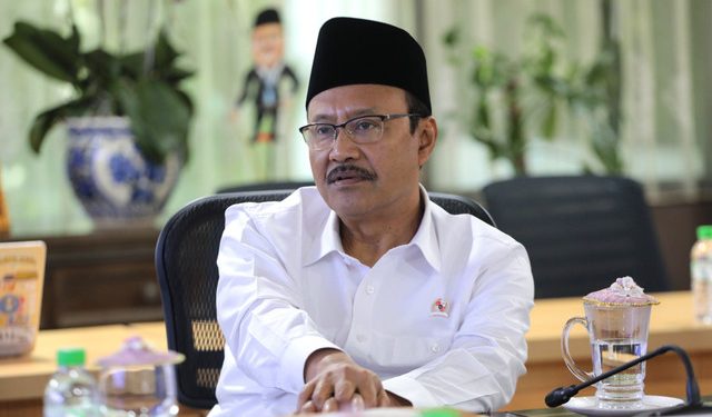 Menteri Sosial (Mensos) Saifullah Yusuf (Gus Ipul)