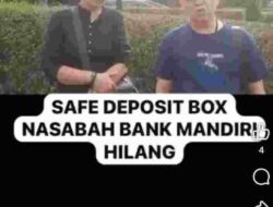 Safe Deposit Box Bobol Rp5 Miliar, Staf Bank Mandiri Menghilang Misterius Bikin Publik Ketar-Ketir
