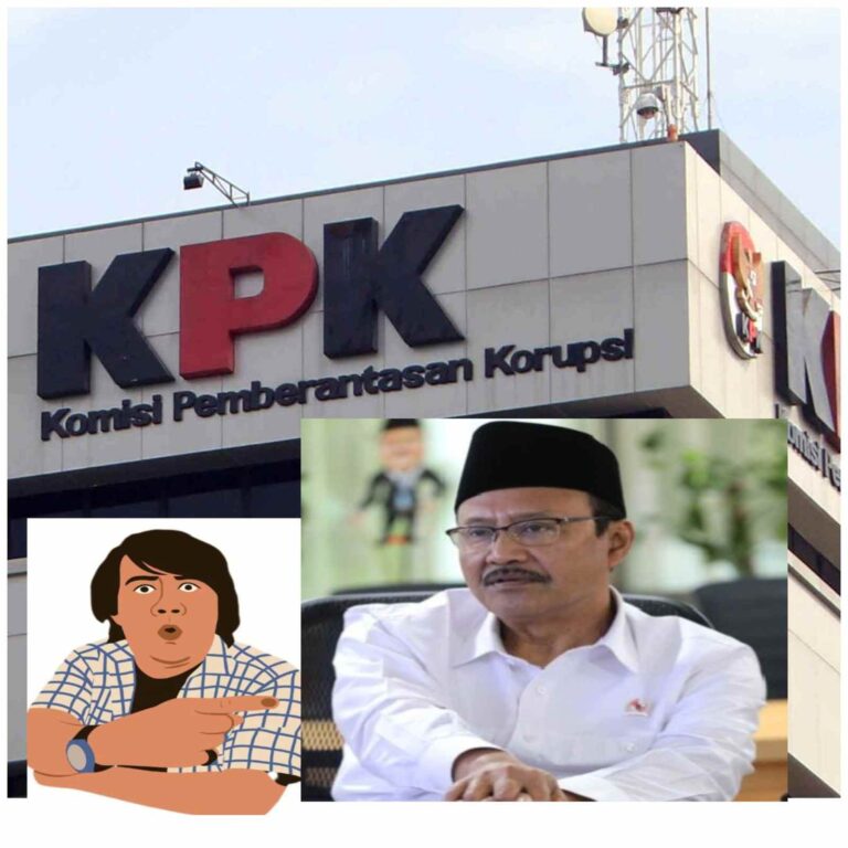 Direktur Eksekutif Center for Budget Analysis (CBA), Uchok Sky Khadafi, Dan Menteri Sosial (Mensos) Saifullah Yusuf (Gus Ipul)