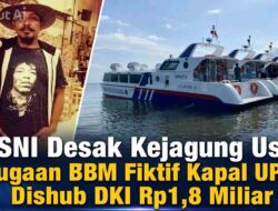 Aliansi Seniman Ngeyel Indonesia Minta Kejagung Usut Dugaan BBM Fiktif Kapal UPAP Dishub DKI Senilai Rp1,8 Miliar