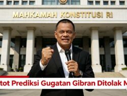 Gatot Prediksi Gugatan Gibran Ditolak MK