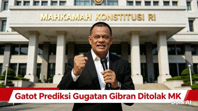 Gatot Prediksi Gugatan Gibran Ditolak MK