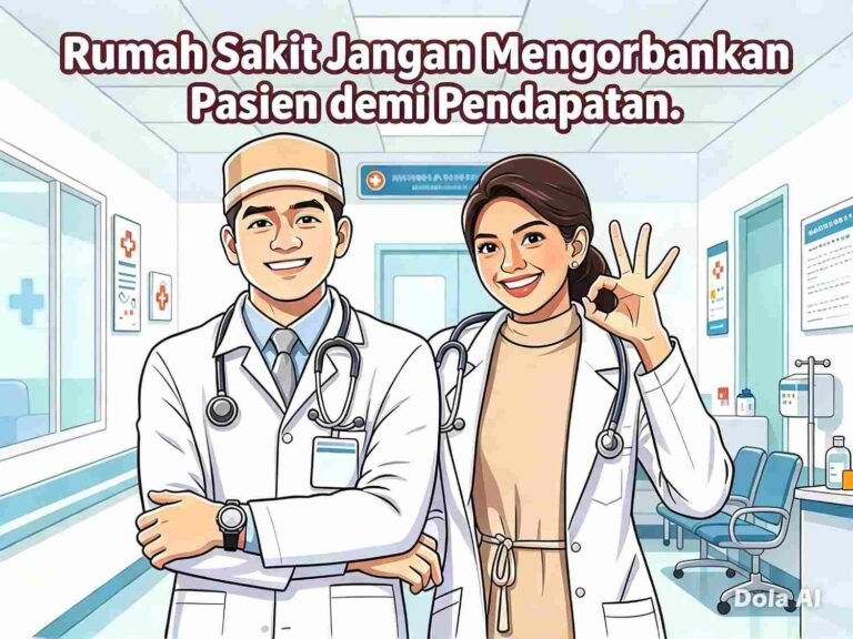 Rumah Sakit Jangan Mengorbankan Pasien demi Pendapatan