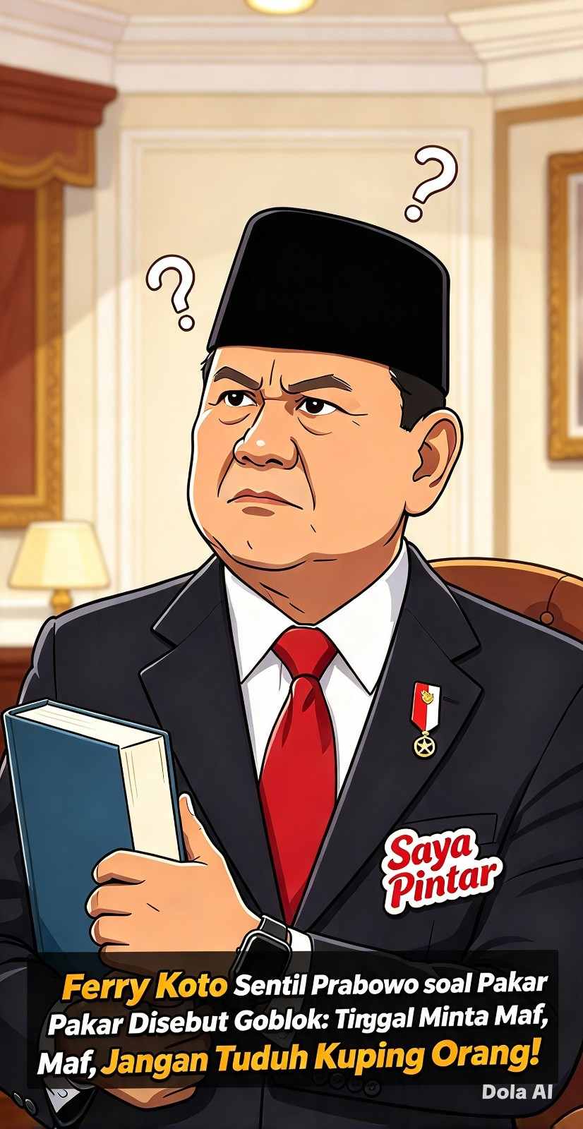 Ferry Koto Sentil Prabowo soal Pakar
