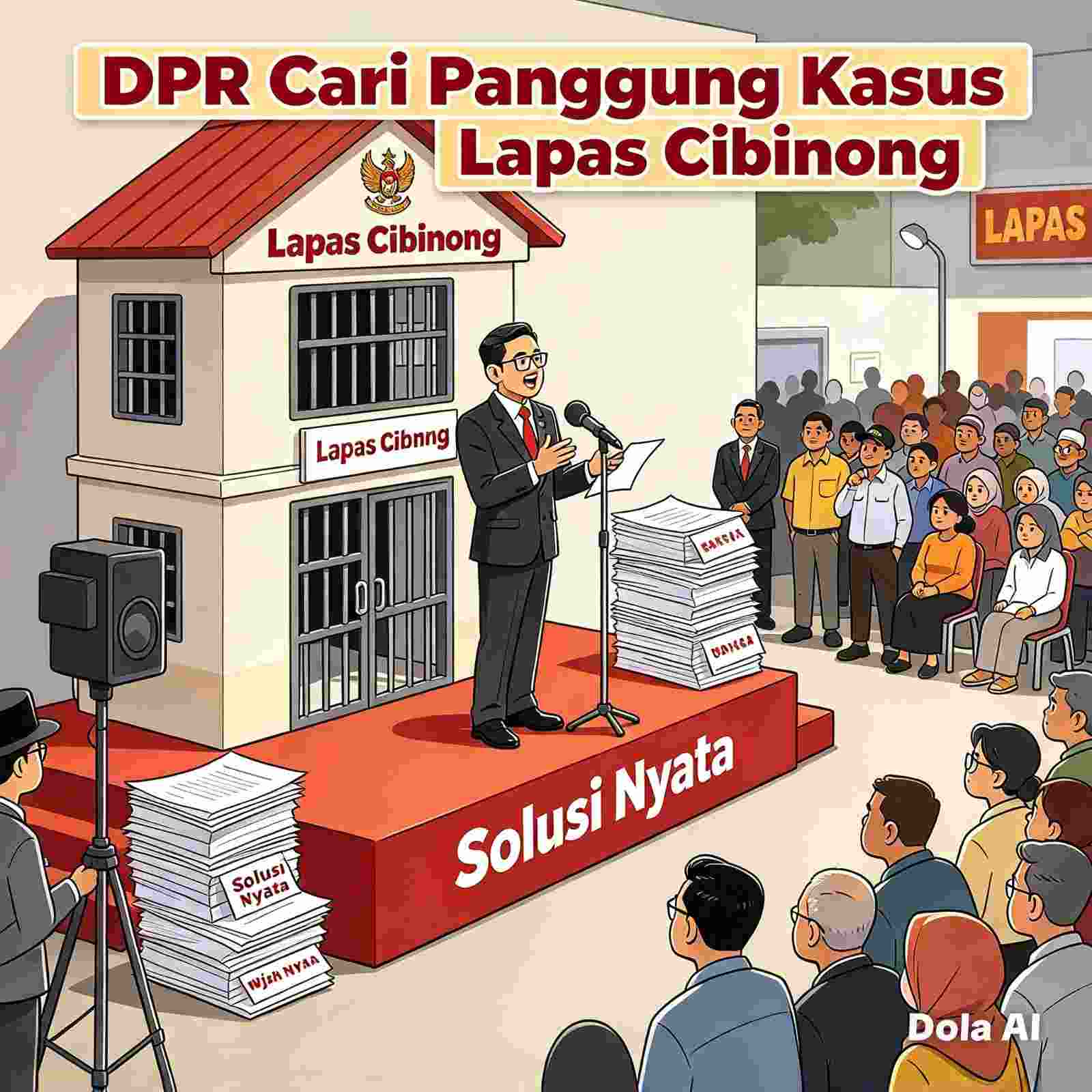 DPR Cari Panggung Kasus Lapas Cibinong