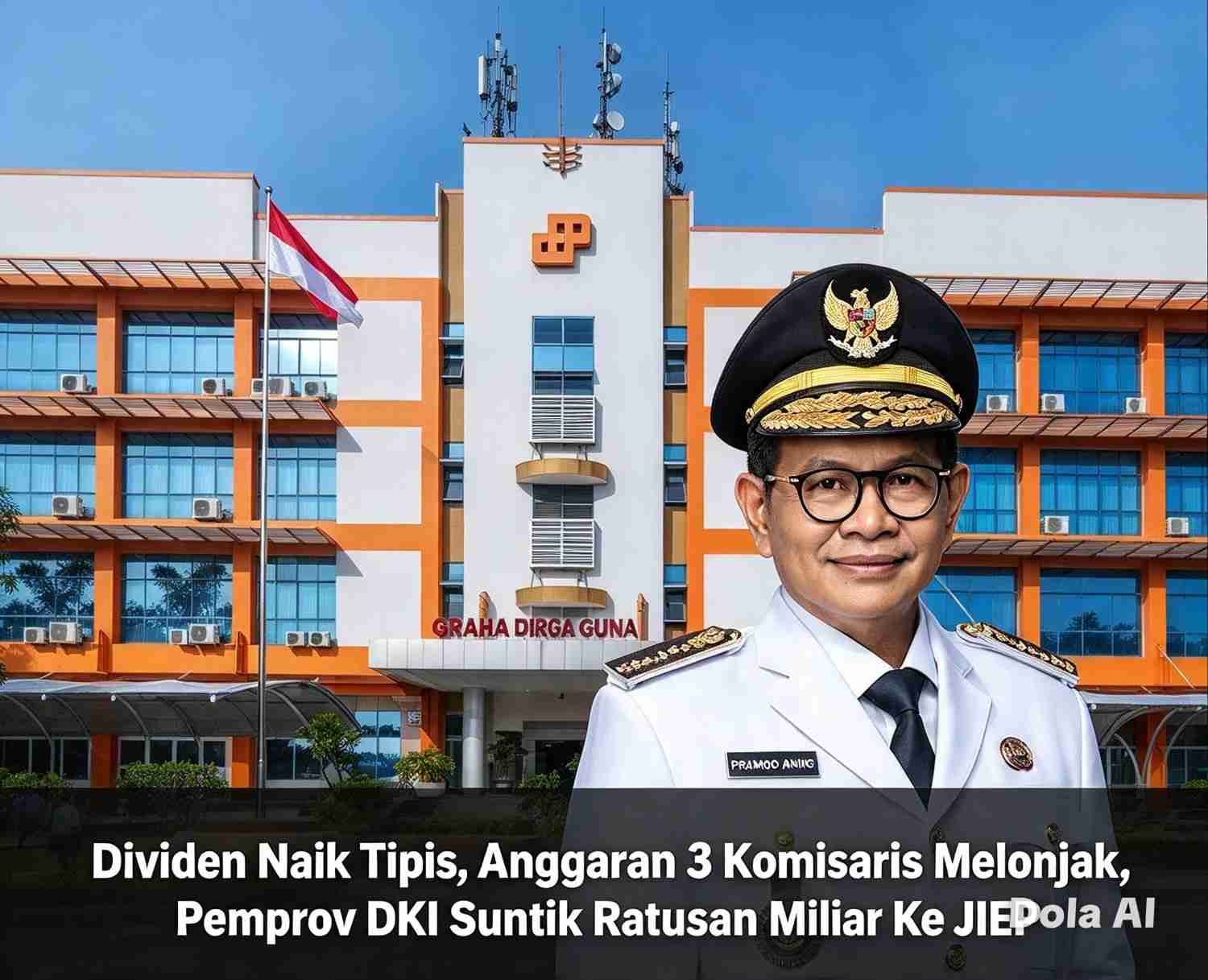 Dividen Naik Tipis, Anggaran 3 Komisaris Melonjak, Pemprov DKI Suntik Ratusan Miliar Ke  JIEP