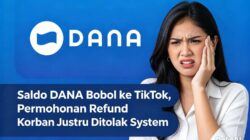 Saldo DANA Bobol ke TikTok, Permohonan Refund Korban Justru Ditolak System