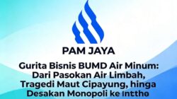 Gurita Bisnis BUMD Air Minum: Dari Pasokan Air Limbah, Tragedi Maut Cipayung, hingga Desakan Investigasi Monopoli ke KPPU