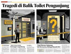 Tragedi di Balik Toilet Pengunjung: Napi Rutan Cipinang Ditemukan Tak Bernyawa, Diduga Bunuh Diri