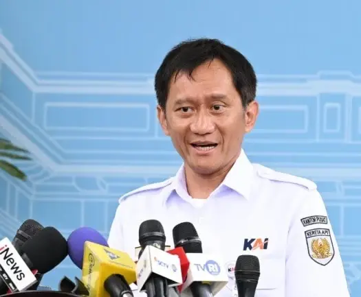 Direktur Utama PT Kereta Api Indonesia (Persero) atau PT KAI, Bobby Rasyidin