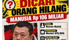 Poster Parodi ‘Manusia Rp106 Miliar’ Viral, Nama Nusron Wahid Diseret ke Kasus OTT KPK