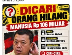 Poster Parodi ‘Manusia Rp106 Miliar’ Viral, Nama Nusron Wahid Diseret ke Kasus OTT KPK