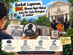 Berkat Laporan BNI, Oknum Colection Agen Nakal Satu Per Satu Diringkus di Jember