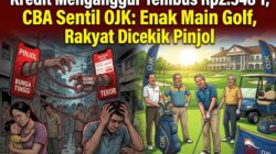 Kredit Menganggur Tembus Rp2.548 T, CBA Sentil OJK: Enak Main Golf, Rakyat Dicekik Pinjol