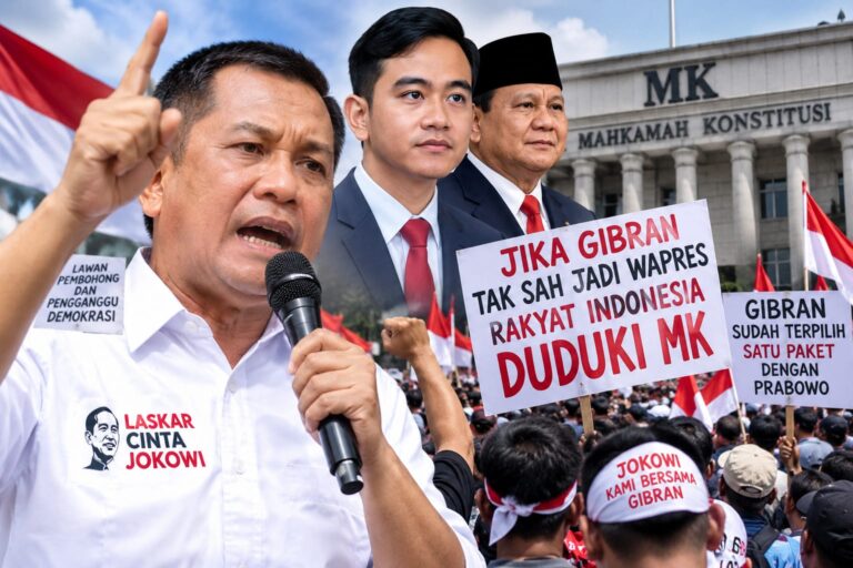 Gibran Diputuskan Tak Sah jadi Wapres, rakyat akan Indonesia duduki MK