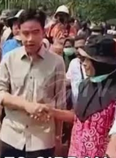 Gibran Datang ke Lokasi tak Selesaikan Masalah