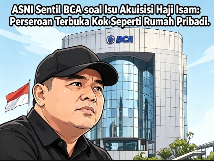 Bank BCA soal Isu Akuisisi Haji Isam