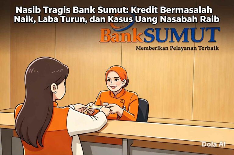 Nasib Tragis Bank Sumut: Kredit Bermasalah Naik, Laba Turun, dan Kasus Uang Nasabah Raib 