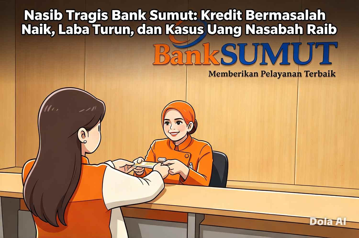 Nasib Tragis Bank Sumut: Kredit Bermasalah Naik, Laba Turun, dan Kasus Uang Nasabah Raib