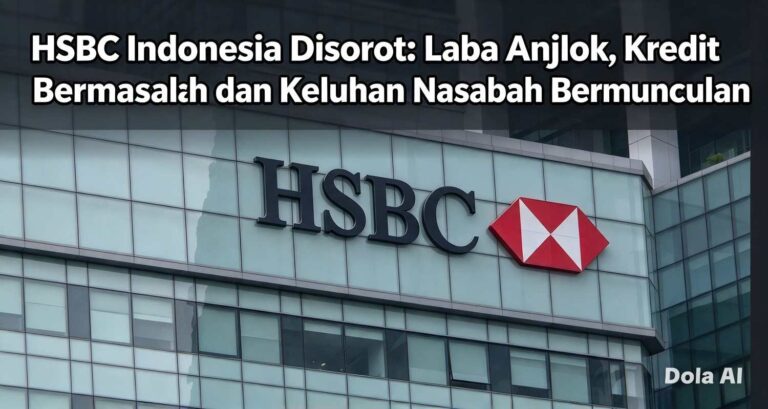 HSBC Indonesia Disorot: Laba Anjlok, Kredit Bermasalah dan Keluhan Nasabah Bermunculan