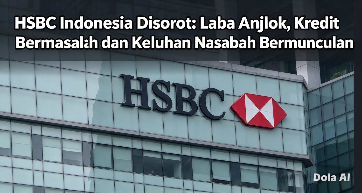 HSBC Indonesia Disorot: Laba Anjlok, Kredit Bermasalah dan Keluhan Nasabah Bermunculan