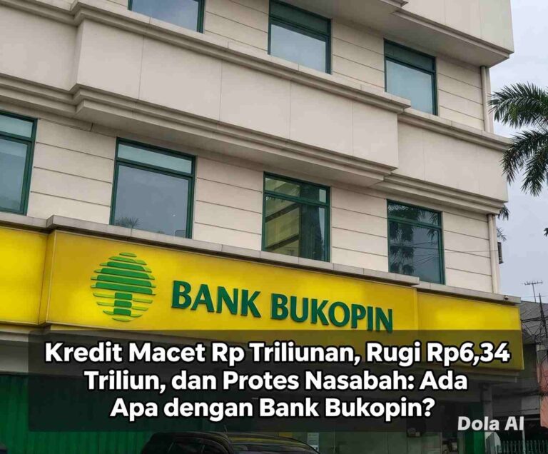 Kredit Macet Rp Triliunan, Rugi Rp6,34 Triliun, dan Protes Nasabah: Ada Apa dengan Bank Bukopin?