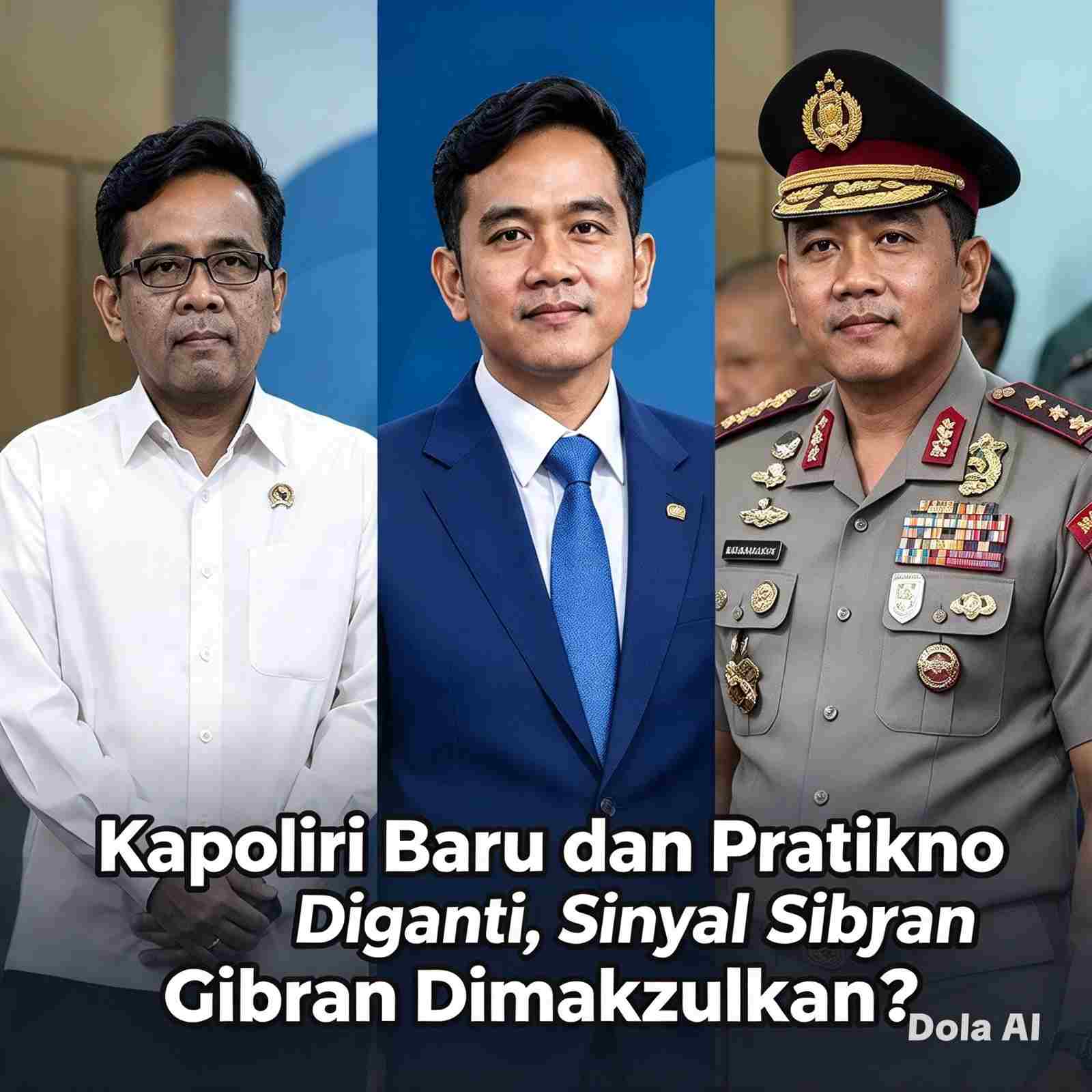 Pratikno, Gibran Rakabuming Raka,Dan Jenderal (Pol) Suyudi Ario Seto
