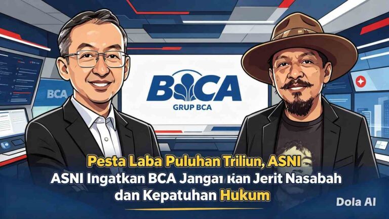 Pesta Laba Puluhan Triliun, ASNI Ingatkan BCA Jangan Abaikan Jerit Nasabah dan Kepatuhan Hukum